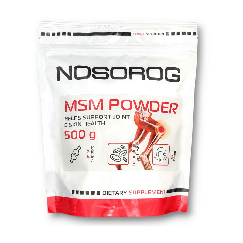 ЧСЧ (МСМ), NOSOROG MSM Powder, 500 г