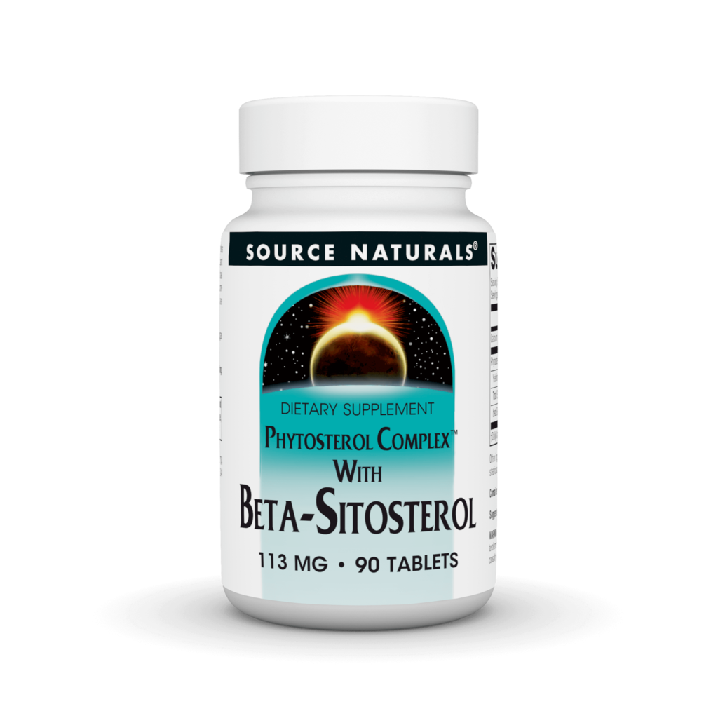 Бета-Ситостерол 113мг, Source Naturals, 90 таблеток