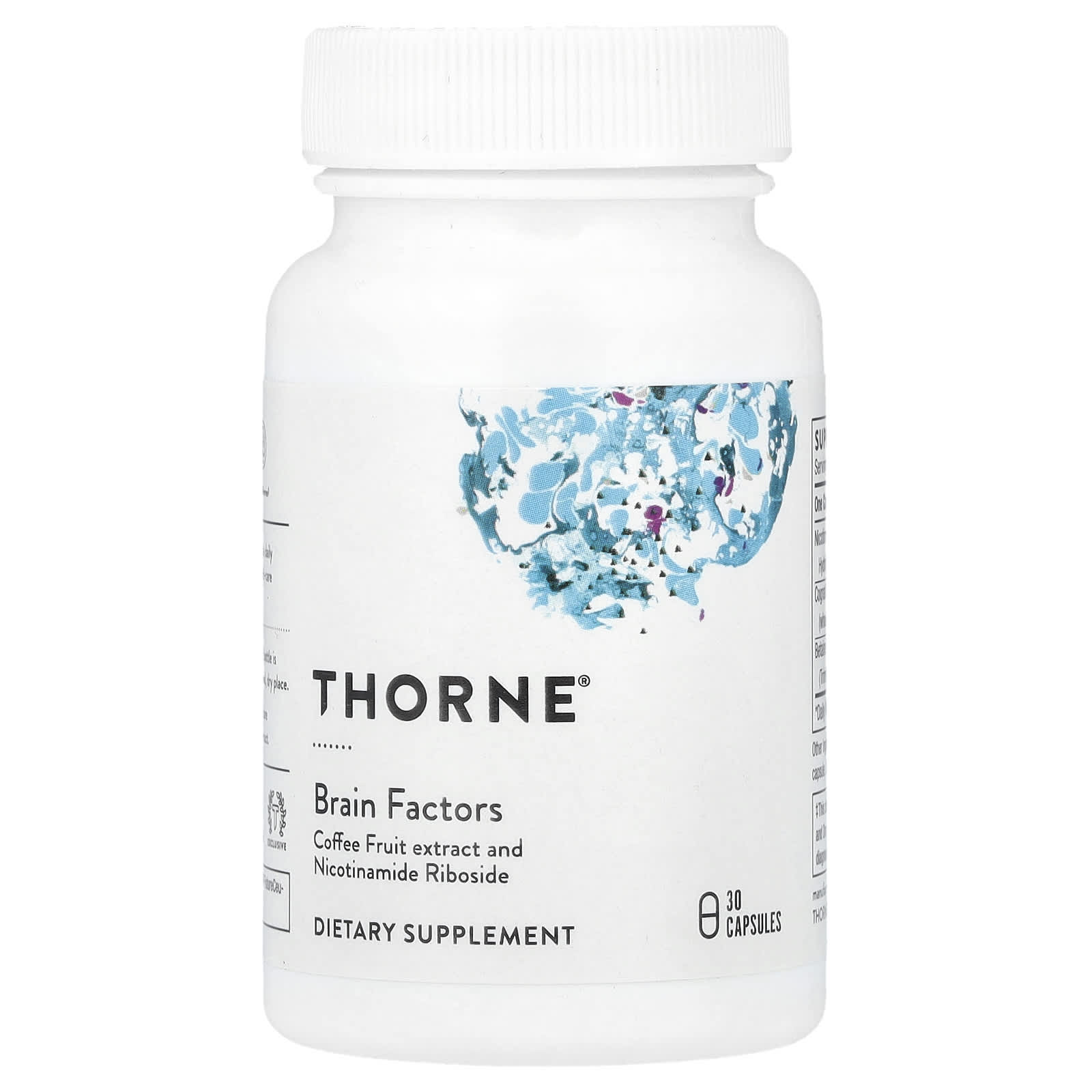 Підтримка здоров'я мозку, Thorne Research Brain Factors, 30 капсул