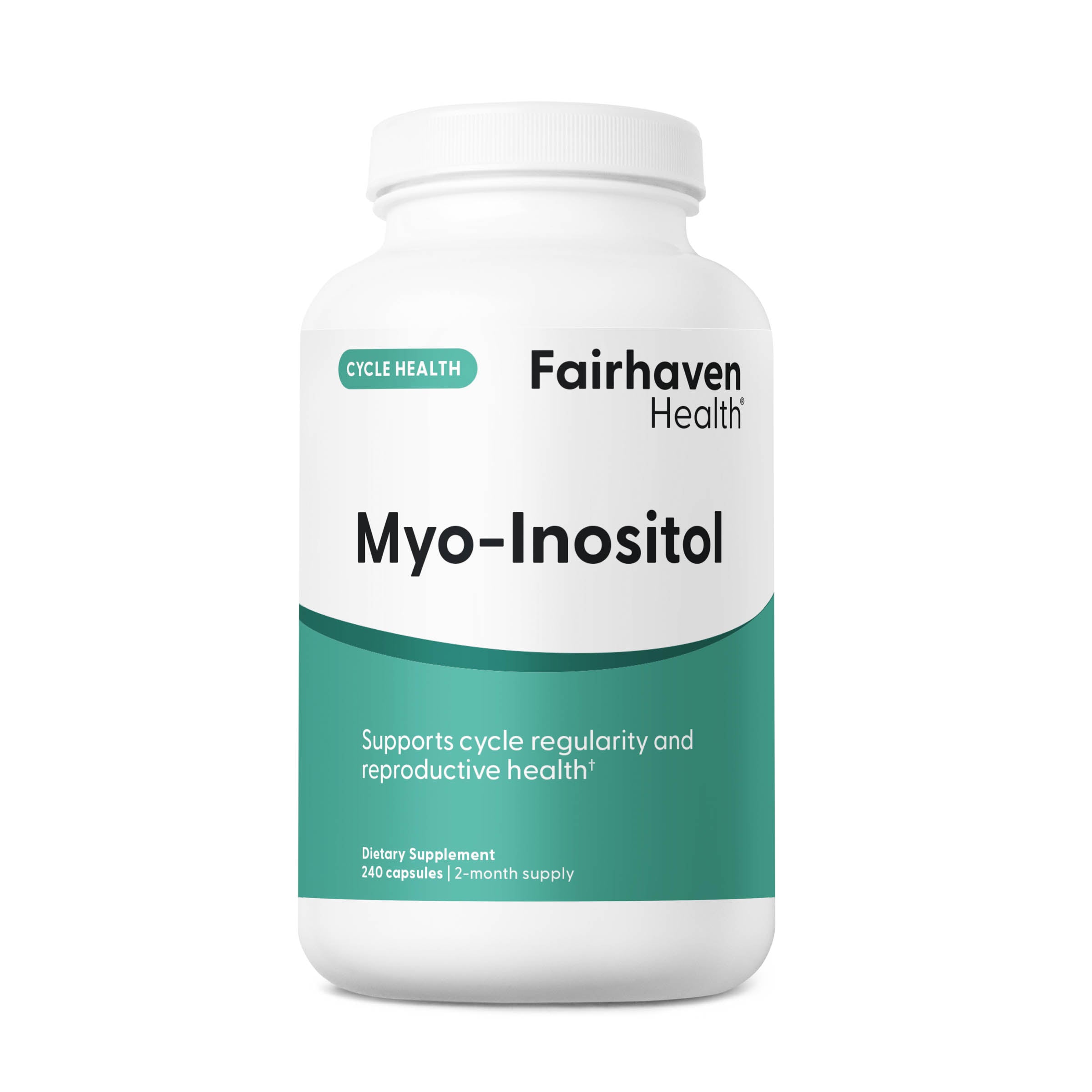 Міоінозитол, Fairhaven Health Myo-Inositol, 240 капсул