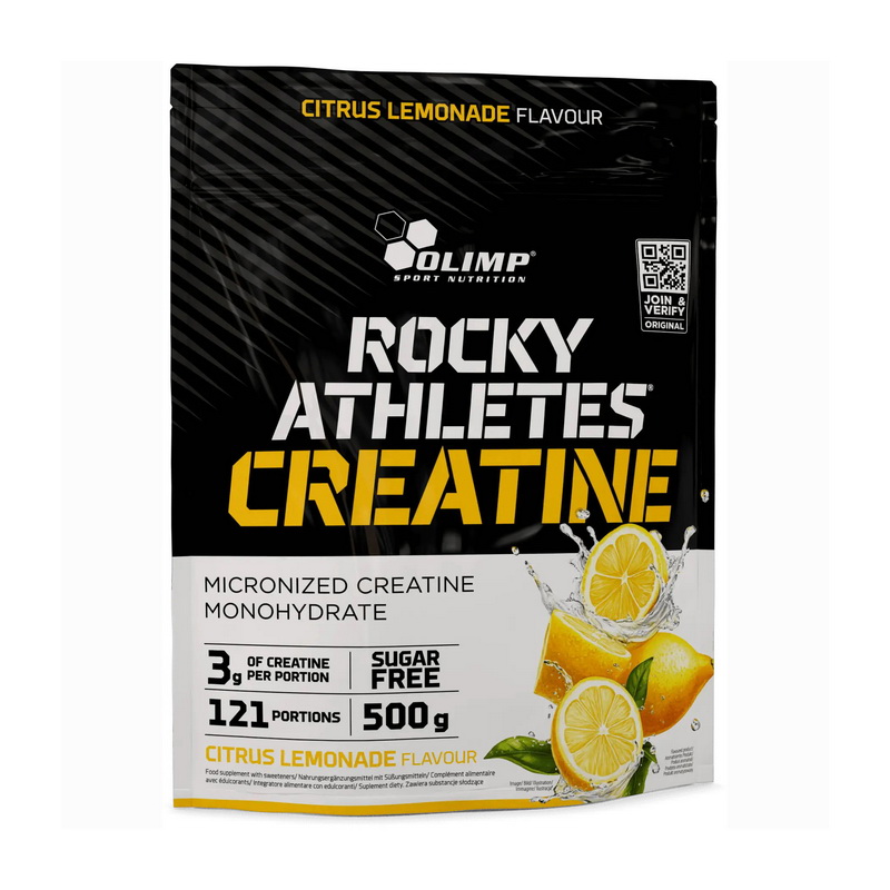 Креатин, Olimp Nutrition Rocky Athletes Creatine, 500 г (Цитрусовий лимонад)