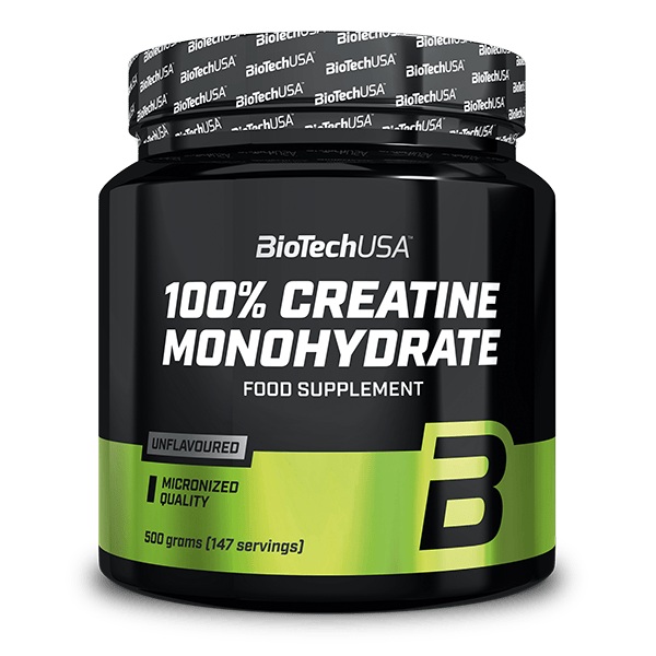 Креатин моногідрат, BioTech 100% Creatine Monohydrate, 500 г