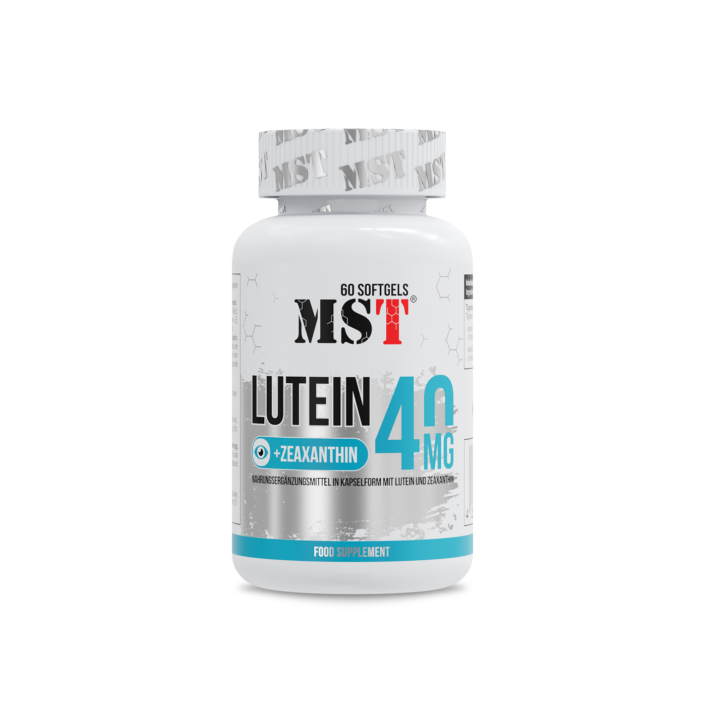 Лютеїн, MST Lutein, 40 мг, 60 м'яких капсул
