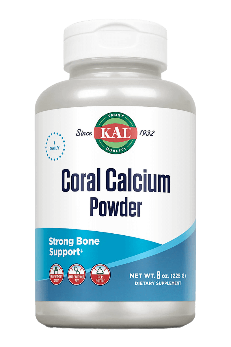 Кораловий кальцій, Kal Coral Calcium Powder, 1000 мг, 227 г