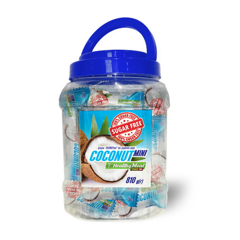 Протеїновий батончик, Power Pro Coconut Mini sugar free, 810 г (Кокос)
