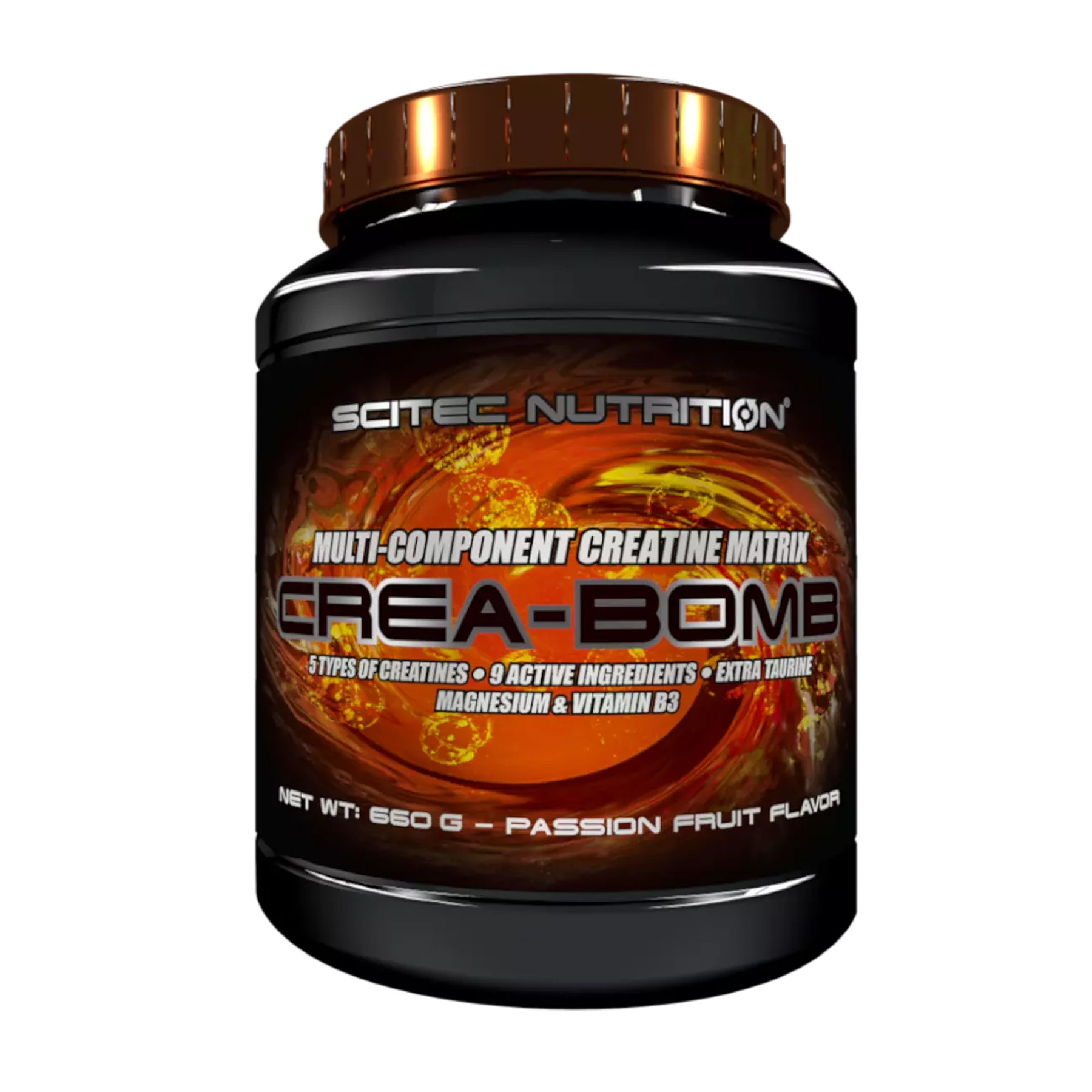 Креатинова суміш, Scitec Nutrition Crea-Bomb, 660 г (Маракуя)