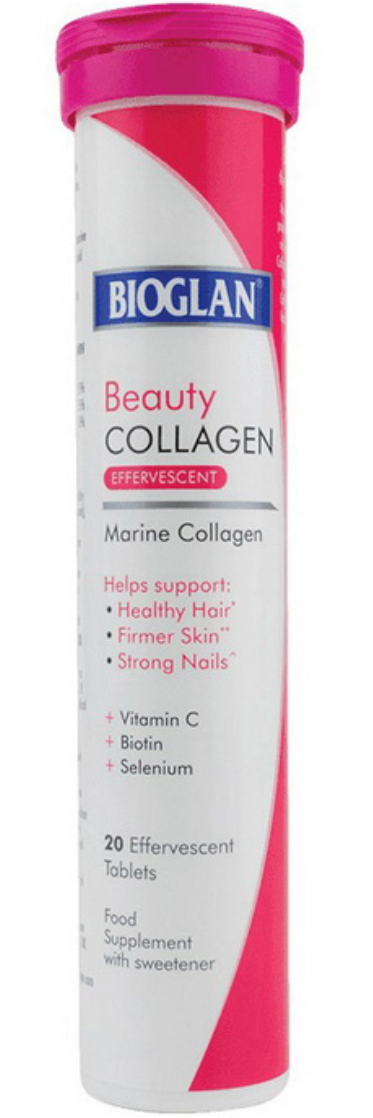 Колаген для краси, Bioglan Effervescent Beauty Collagen, 20 шипучих таблеток