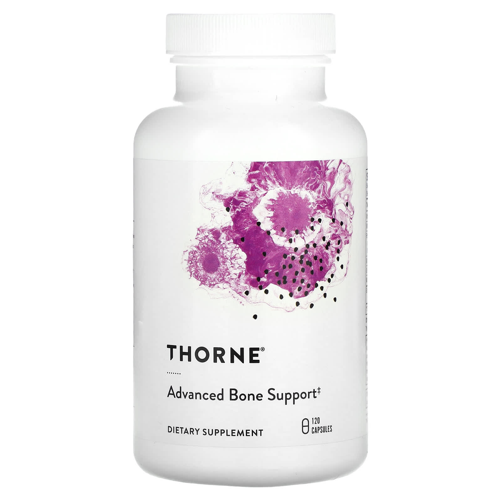 Підтримка здоров'я кісток, Thorne Research Advanced Bone Support, 120 вегетаріанських капсул