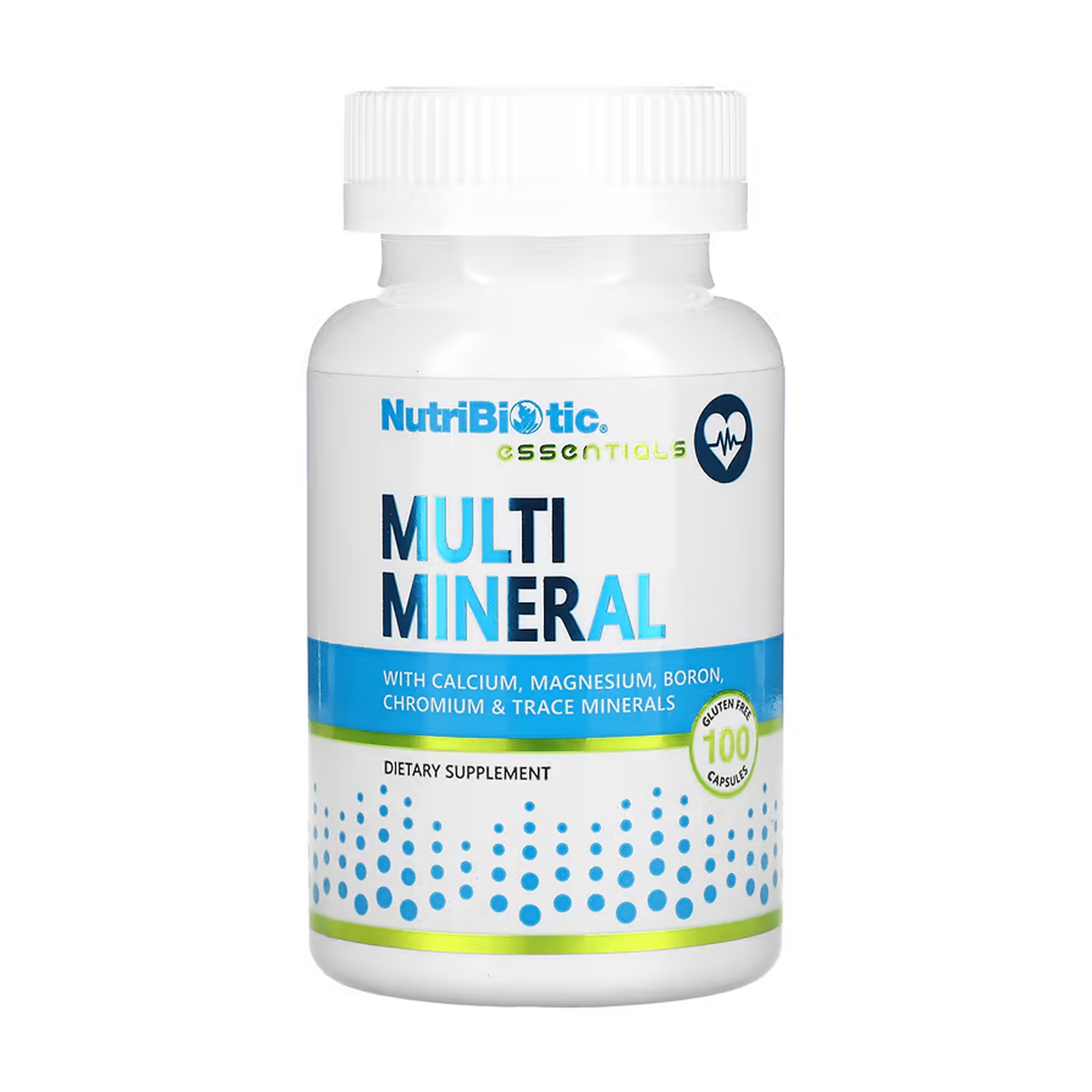 Мультимінеральний комплекс, NutriBiotic Multi Mineral, 100 капсул