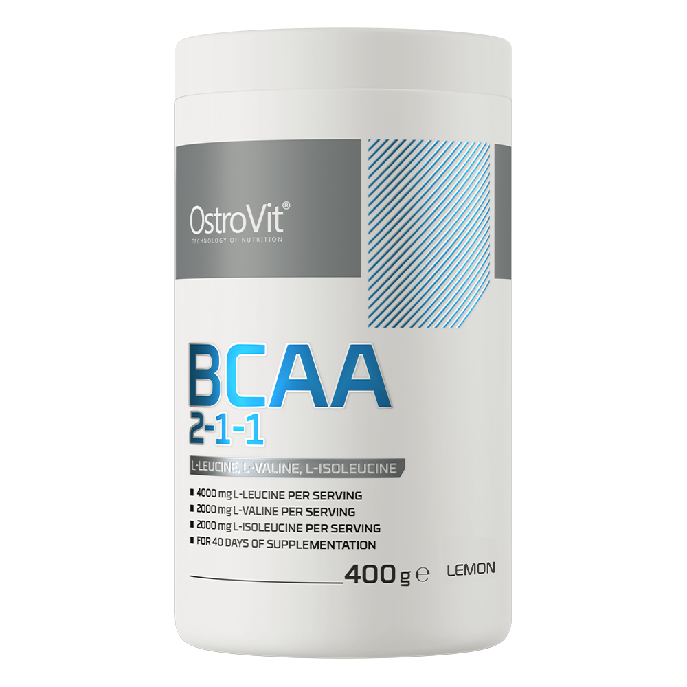 BCAA 2:1:1, OstroVit BCAA 2-1-1, 400 г (Лимон)