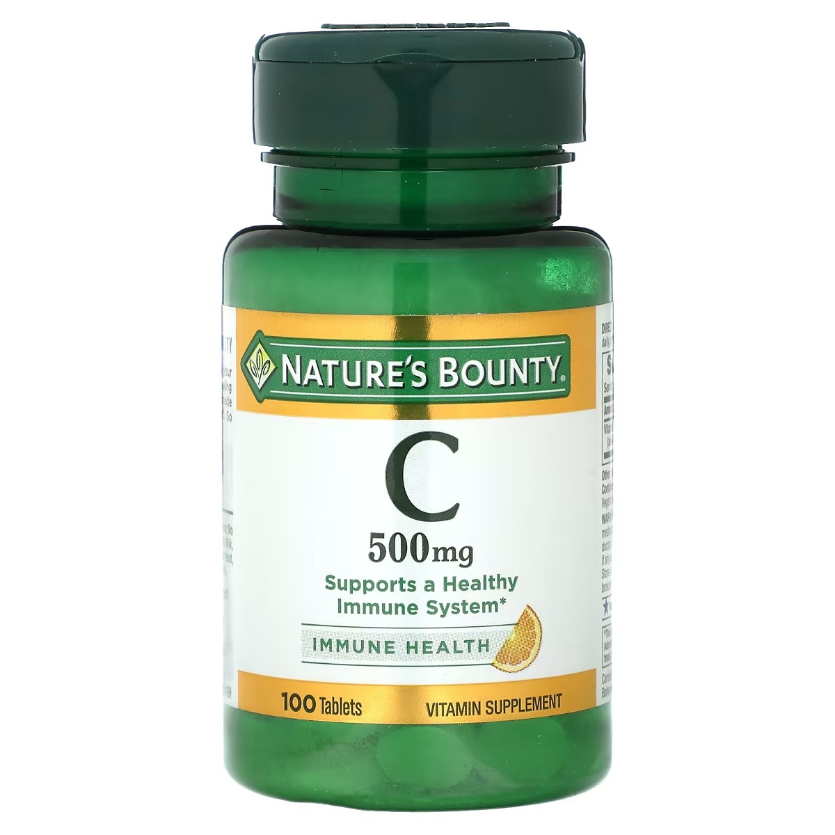 Вітамін C, Nature's Bounty Vitamin C, 500 мг, 100 таблеток