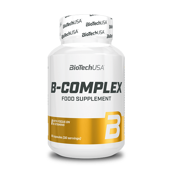 Вітаміни групи B, BioTech B-complex, 60 капсул
