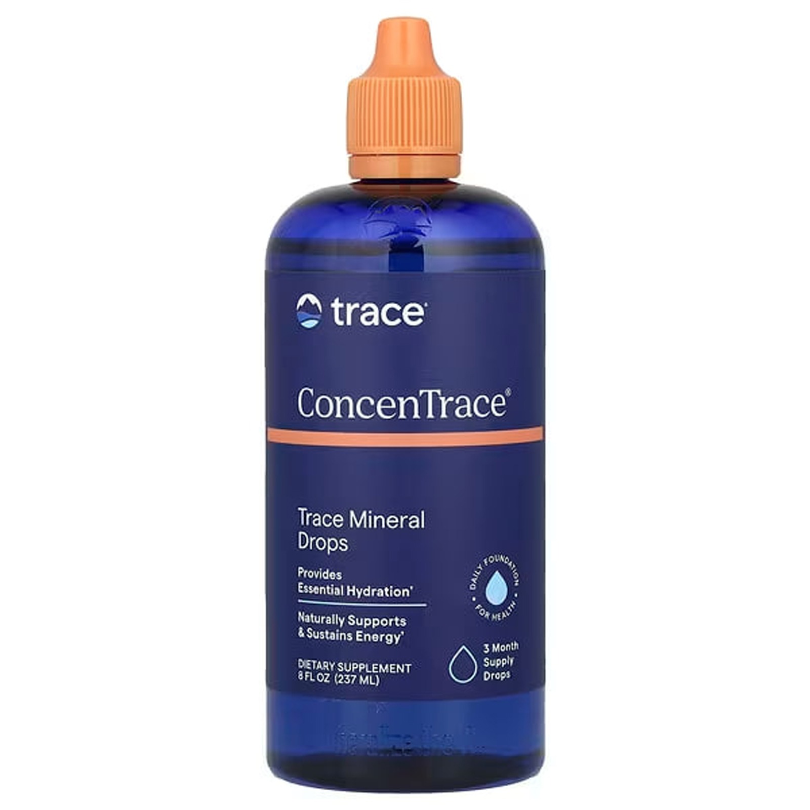 Мінерали в краплях, Trace Mineral Drops, Trace Minerals Research, 237 мл