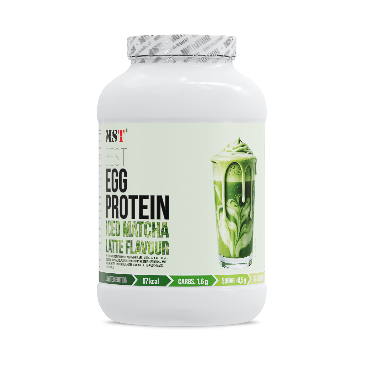 Яєчний протеїн, MST Best Egg Protein (Крижаний матча лате)