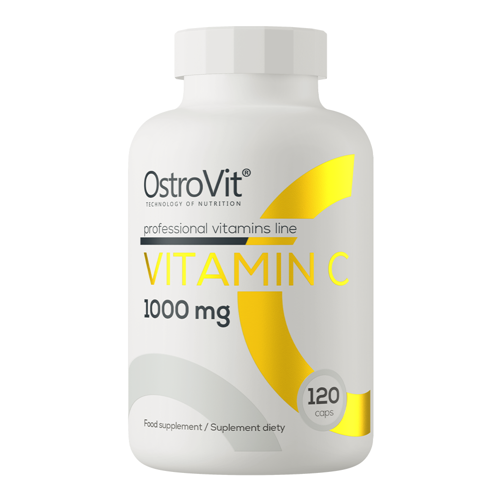Вітамін С, OstroVit Vitamin C 1000, 1000 мг, 120 капсул