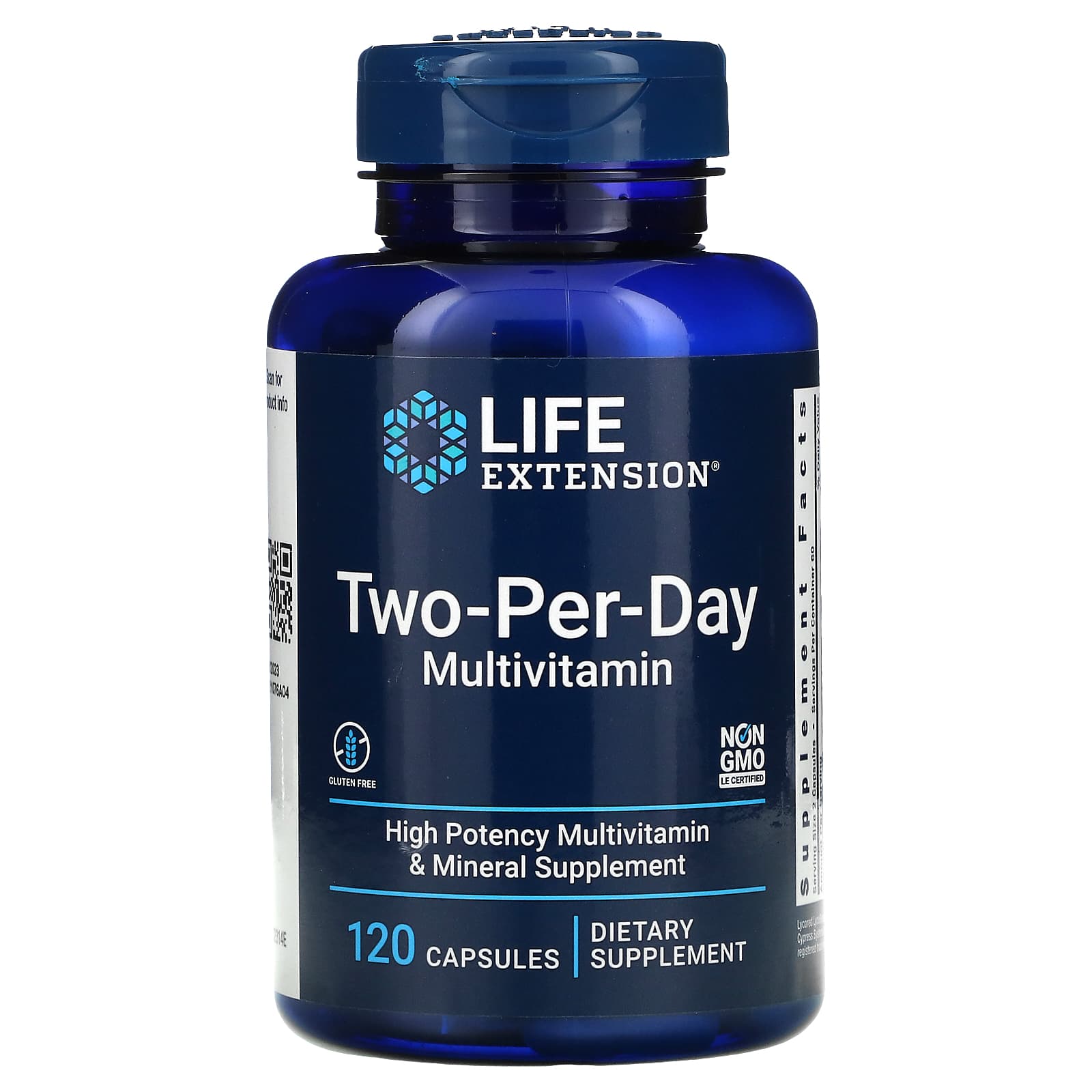 Мультивітаміни, Life Extension Two-Per-Day, 120 капсул