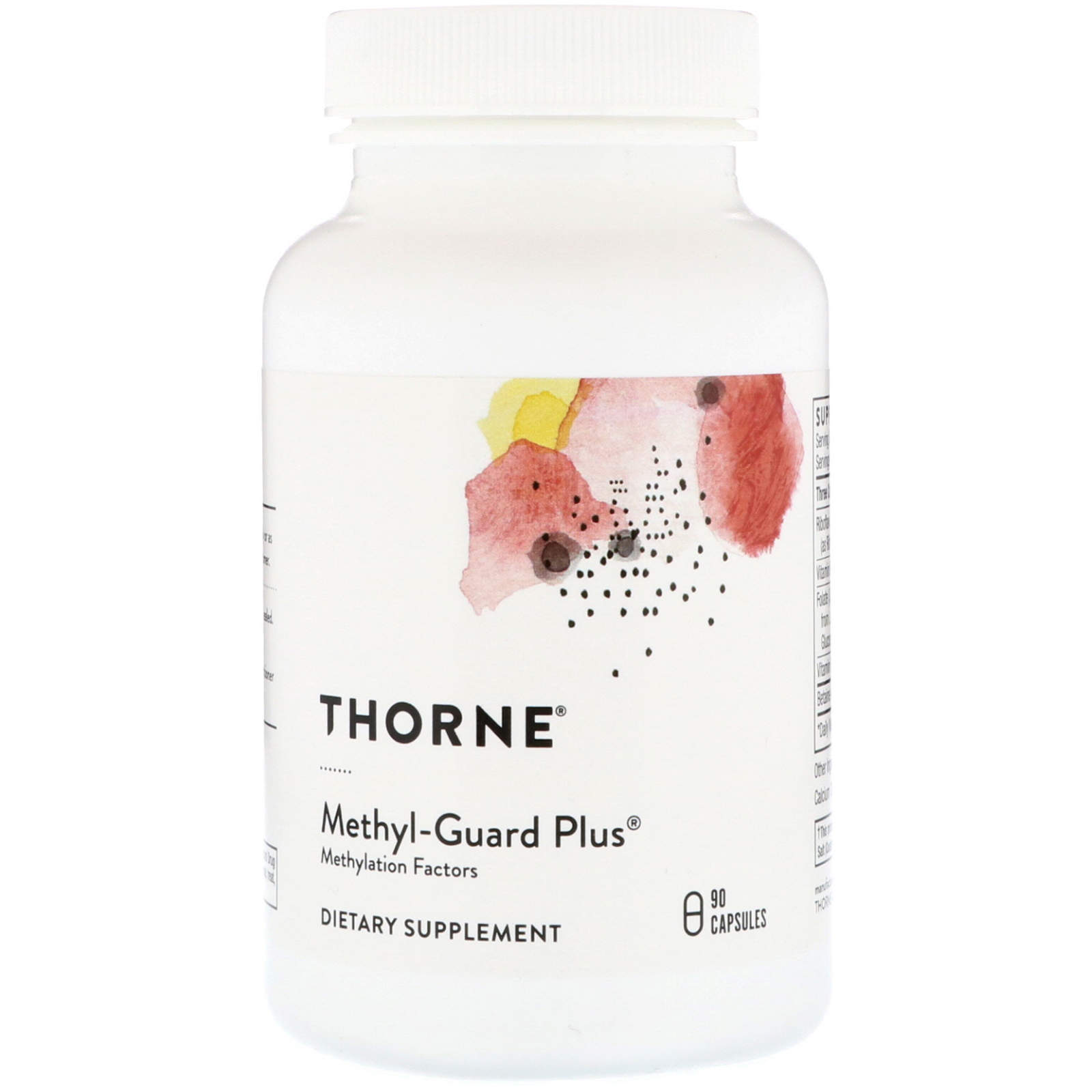 Вітаміни для мозку та серця, Thorne Research Methyl-Guard Plus, 90 капсул