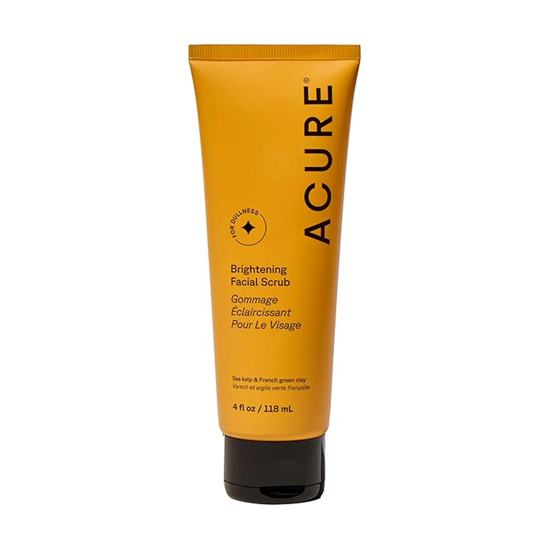 Скраб для обличчя, Acure Brightening Facial Scrub, 118 мл