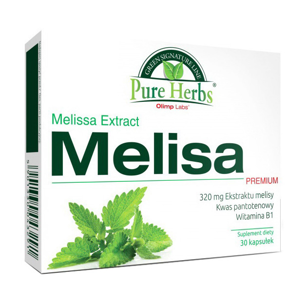 Екстракт меліси, Olimp Nutrition Melisa Premium 320 mg melissa extract, 30 капсул