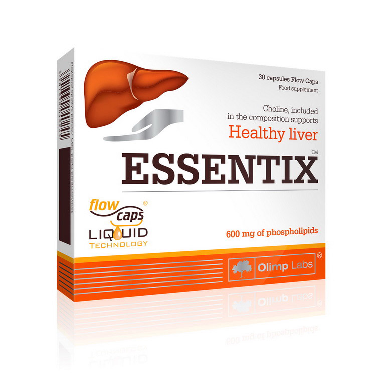 Комплекс фосфоліпідів для печінки, Olimp Nutrition Essentix, 30 капсул