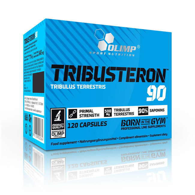 Трибулус для підтримки тестостерону, Olimp Nutrition Tribusteron 90, 120 капсул