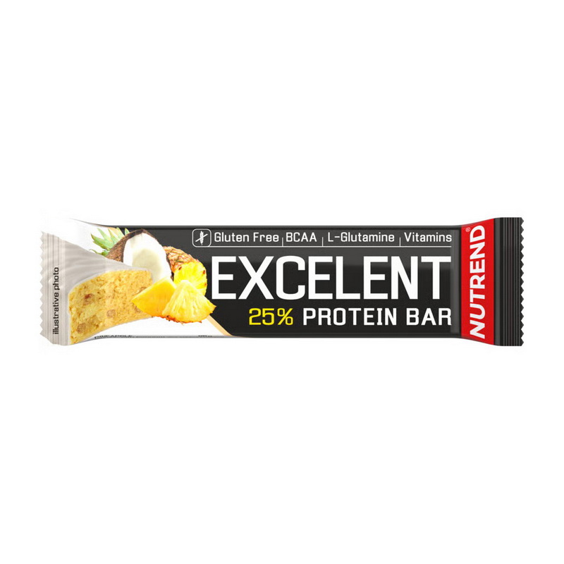 Протеїновий батончик, Nutrend Excelent Protein Bar, 85 г (Ананас з кокосом)