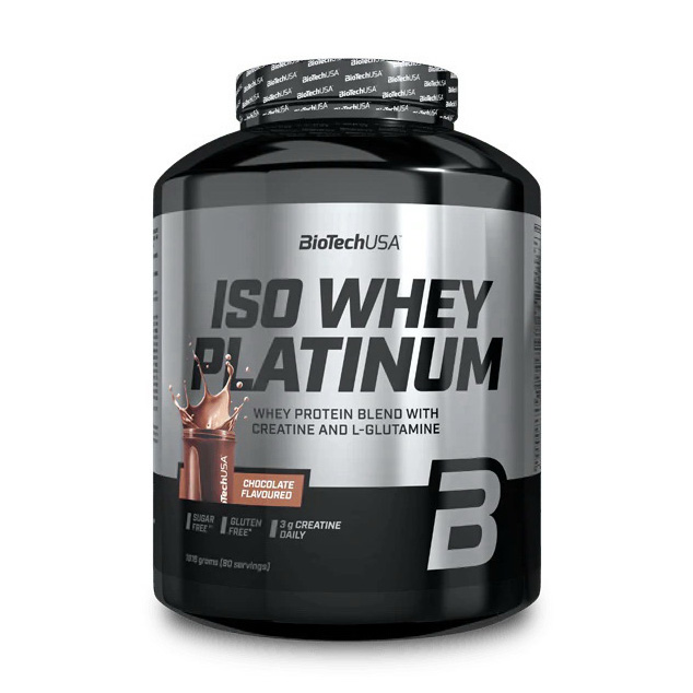 Сироватковий протеїн, BioTech Iso Whey Platinum, 1810 г (Шоколад)