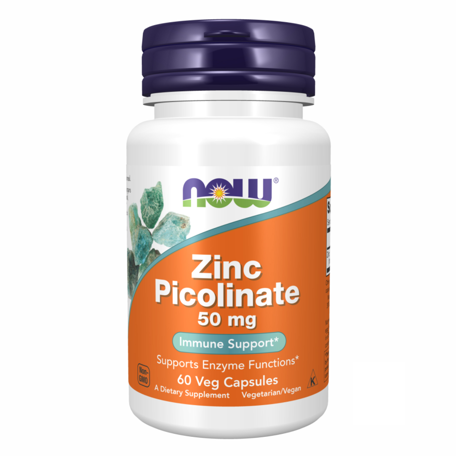 Цинк піколінат, Now Foods Zinc Picolinate, 50 мг, 60 вегетаріанських капсул