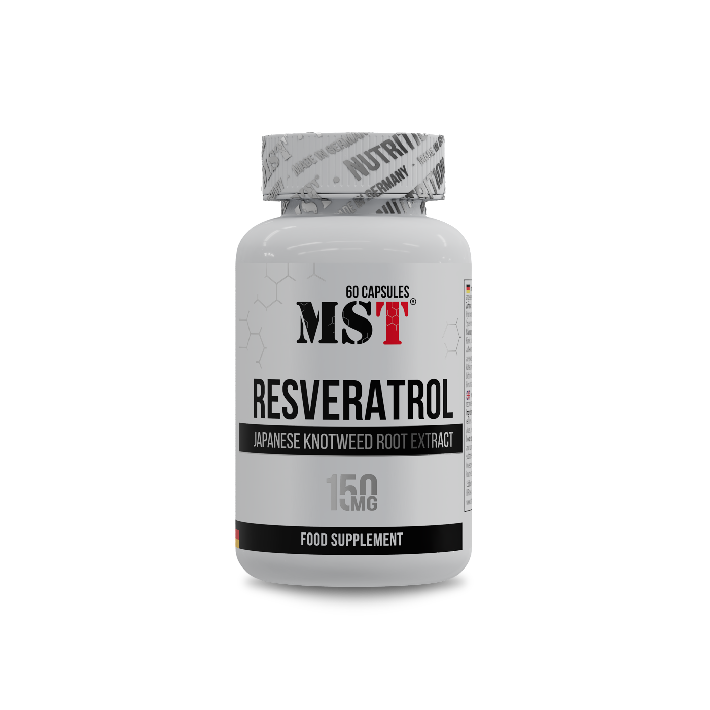 Ресвератрол, MST Resveratrol 150 mg, 60 капсул