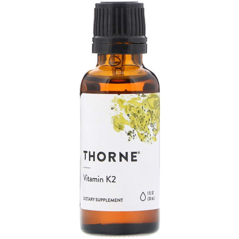 Вітамін К2, Thorne Research Vitamin K2, 30 мл