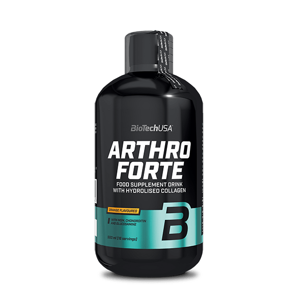 Комплекс для здоров'я суглобів, BioTech Arthro Forte Liquid, 500 мл (Апельсин)