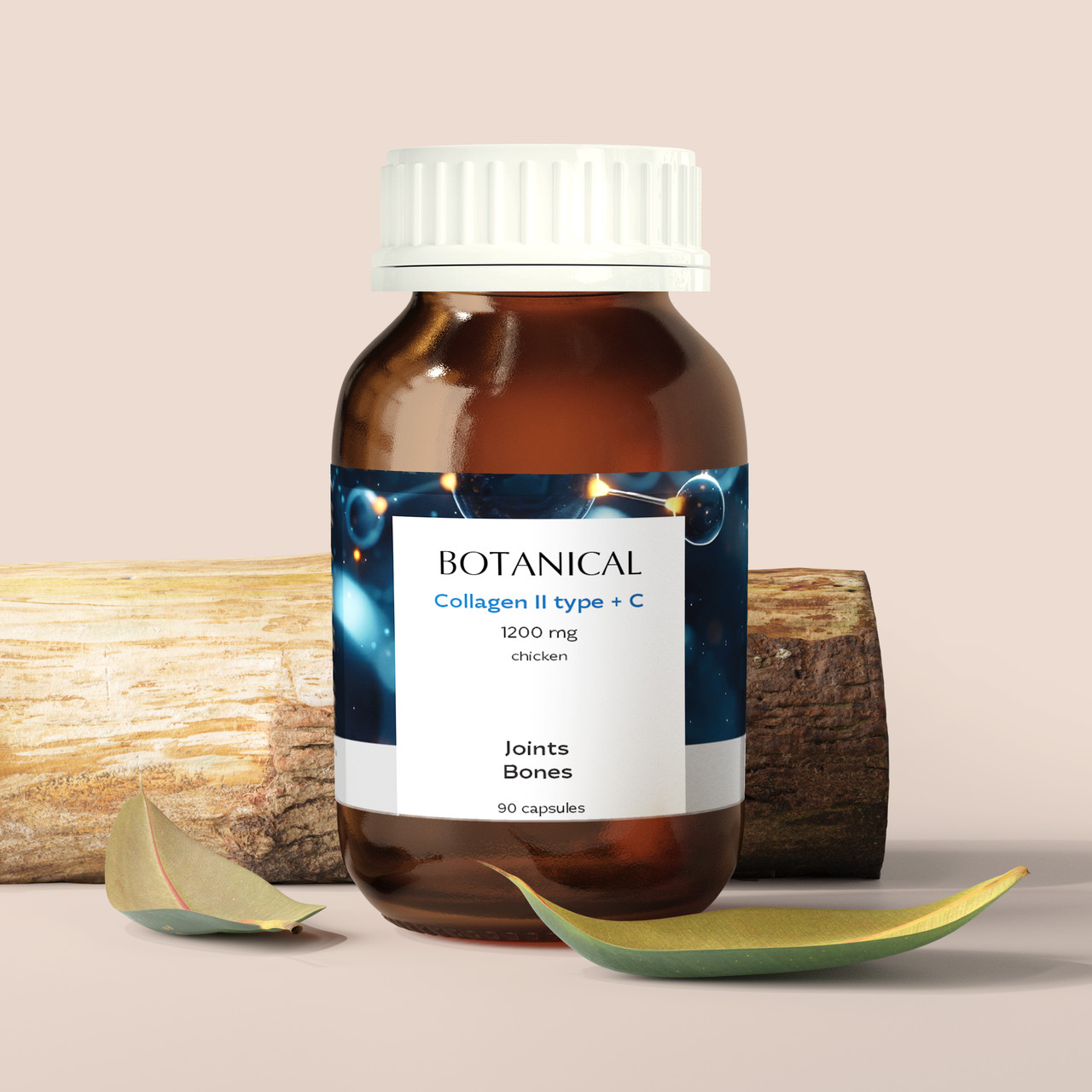 Колаген 2 типу для суглобів та зв'язок з вітаміном С Botanical