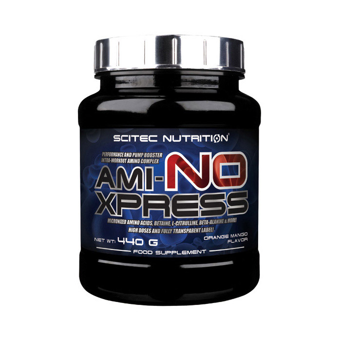 Амінокислотний комплекс, Scitec Nutrition Ami-NO Xpress, 440 г (Апельсин-манго)