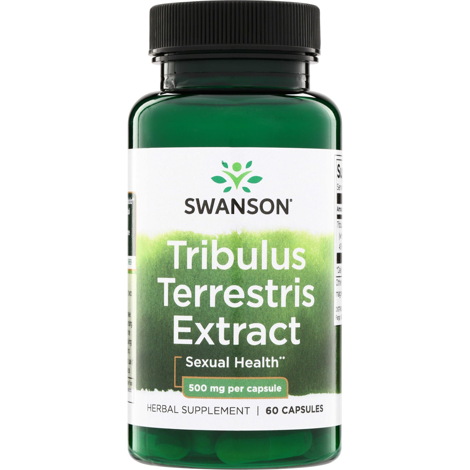 Екстракт трібулусу, Swanson Tribulus Terrestris Extract, 500 мг, 60 капсул