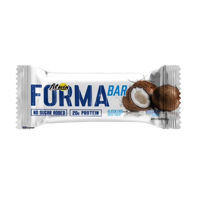 Протеїновий батончик, FitWin Forma Bar, 60 г (Кокос)