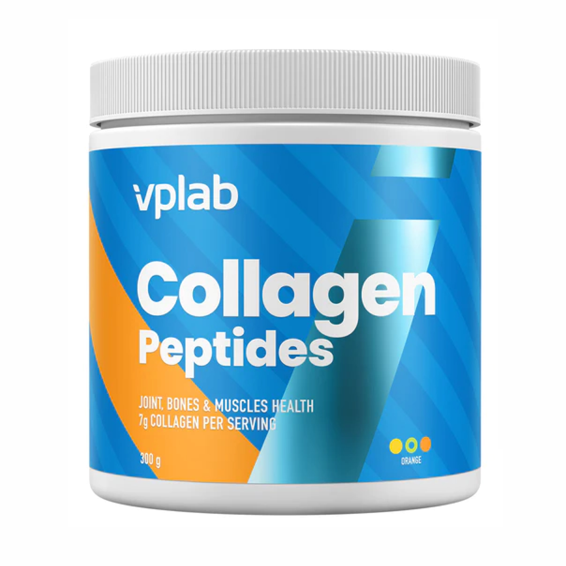 Колаген, VP Lab Collagen Peptides, 300 г (Апельсин)