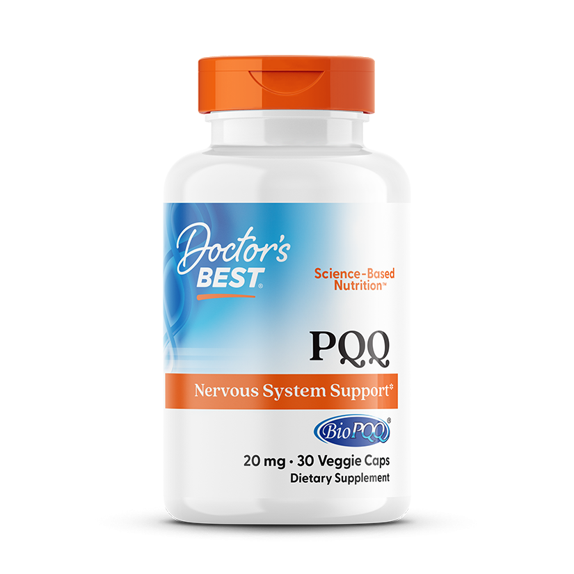 Пірролохінолінхінон, Best PQQ, Doctor's Best, 20 мг, 30 веганських капсул