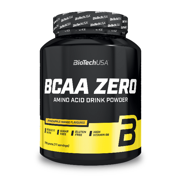Амінокислоти BCAA, BioTech BCAA Zero, 700 г (Ананас-манго)