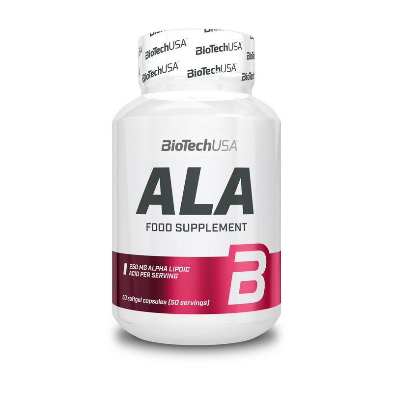 Альфа-ліпоєва кислота, BioTech ALA, 50 капсул
