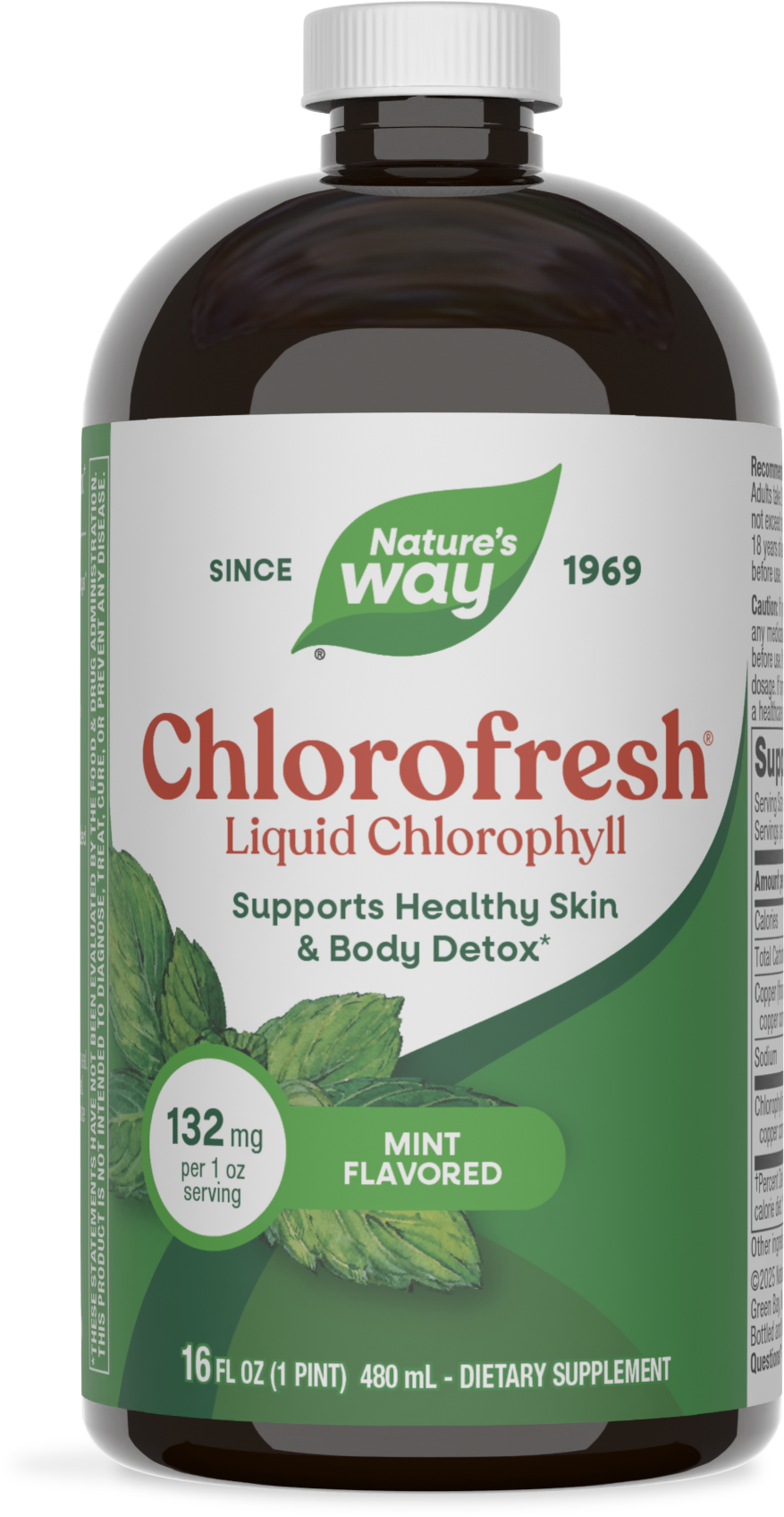 Nature's Way Chlorofresh Liquid Chlorophyll (480 ml, mint)