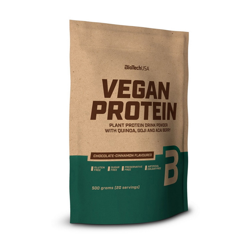 BioTech Vegan Protein (500 g, vanilla cookie)