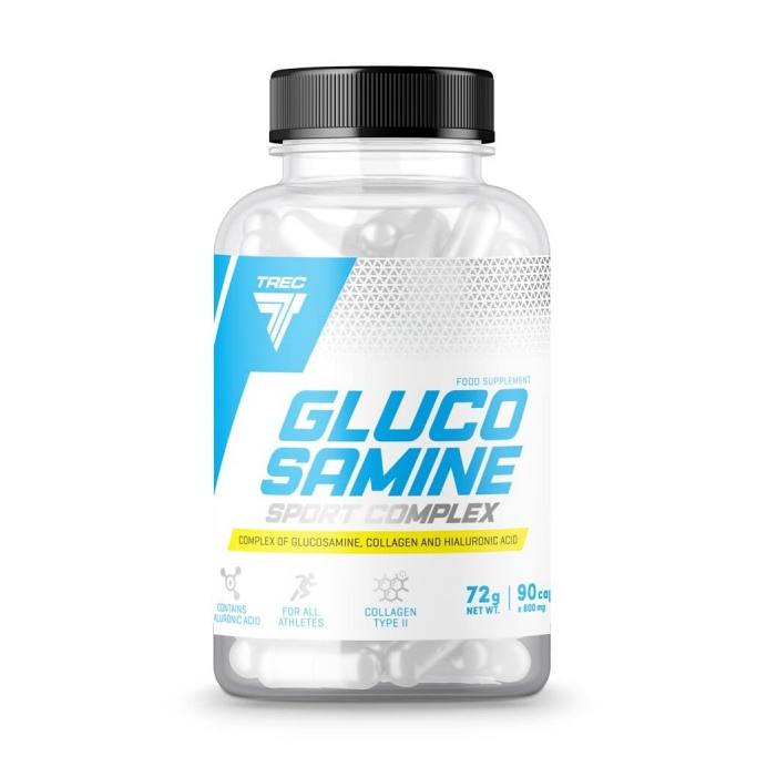 Глюкозамін для суглобів, TREC nutrition Glucosamine Sport Complex, 90 капсул