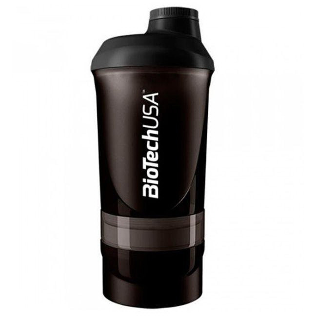 Шейкер, BioTech Shaker Wave + 3 in 1, 500 мл
