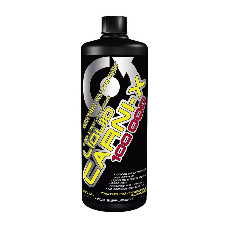 L-карнітин, Scitec Nutrition Carni X 100 000, 500 мл (Ананас)