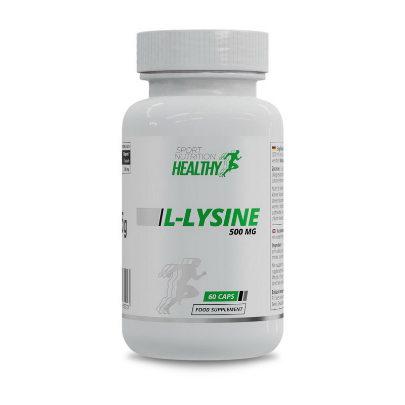 L-лізин, MST L-Lysine, 500 мг, 60 капсул