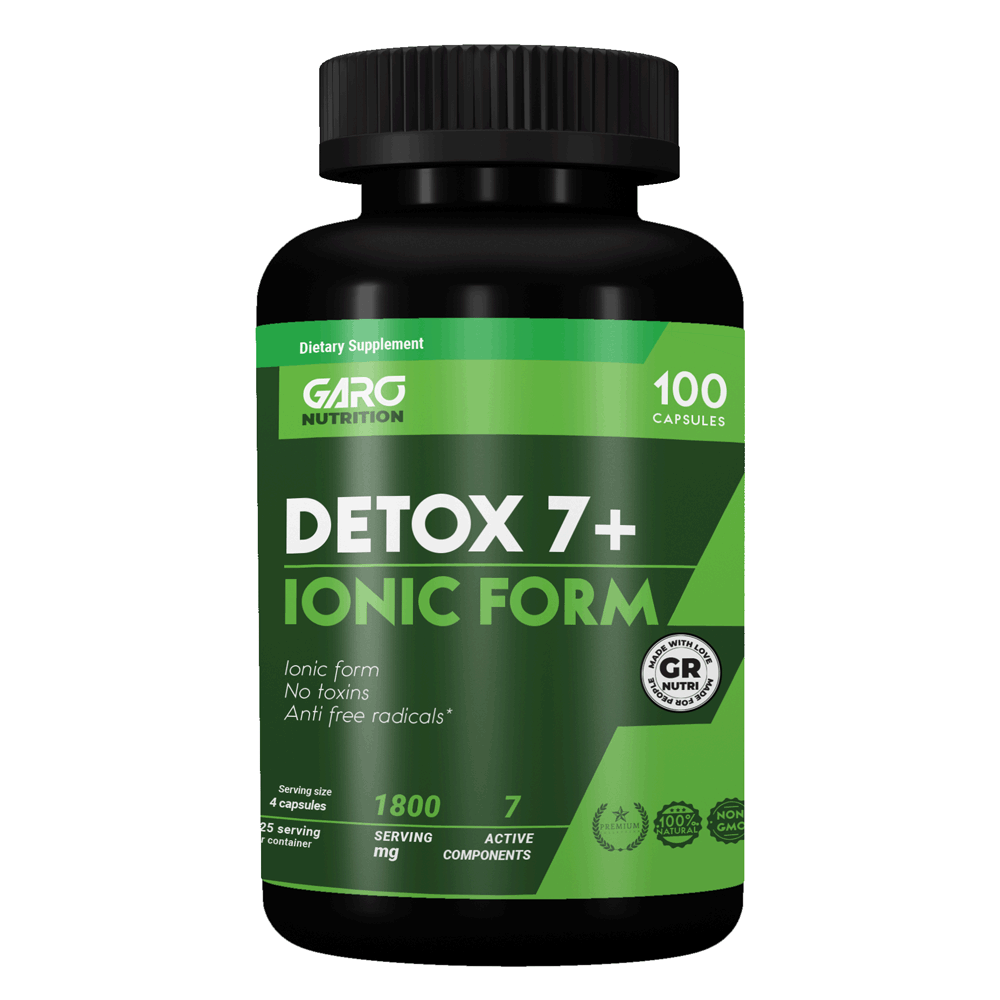 Детокс для шлунково-кишкового тракту, Garo Nutrition DETOX 7 ionic form