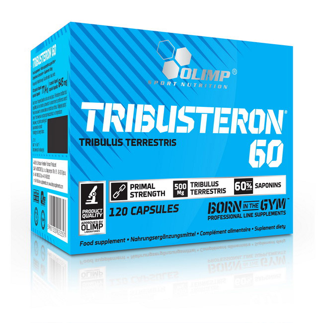 Трибулус для підтримки тестостерону, Olimp Nutrition Tribusteron 60, 120 капсул