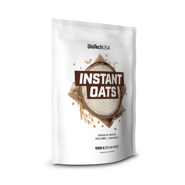 Вівсяні пластівці швидкого приготування, BioTech Instant Oats, 1 кг