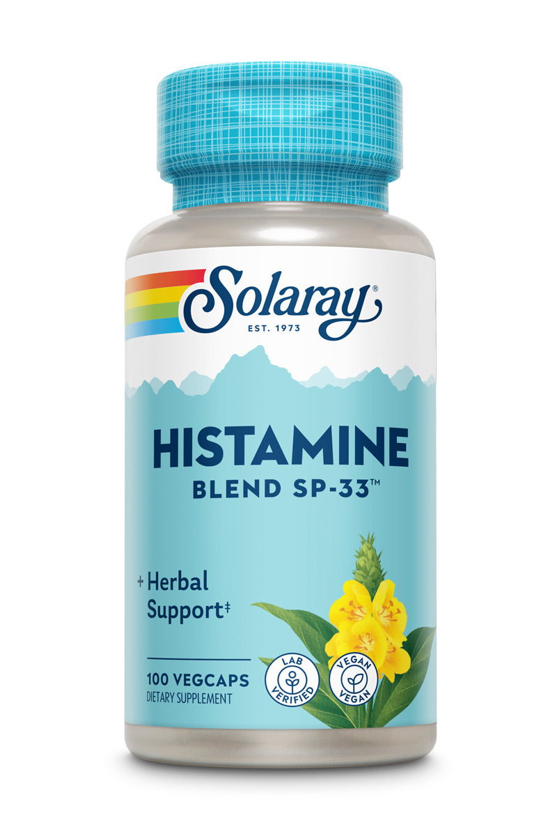 Гістамінна суміш, Solaray Histamine Blend SP-33, 100 вегетаріанських капсул