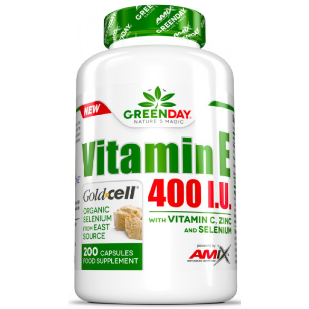 GreenDay Vitamin E400 I.U. LIFE+ - 200 капс